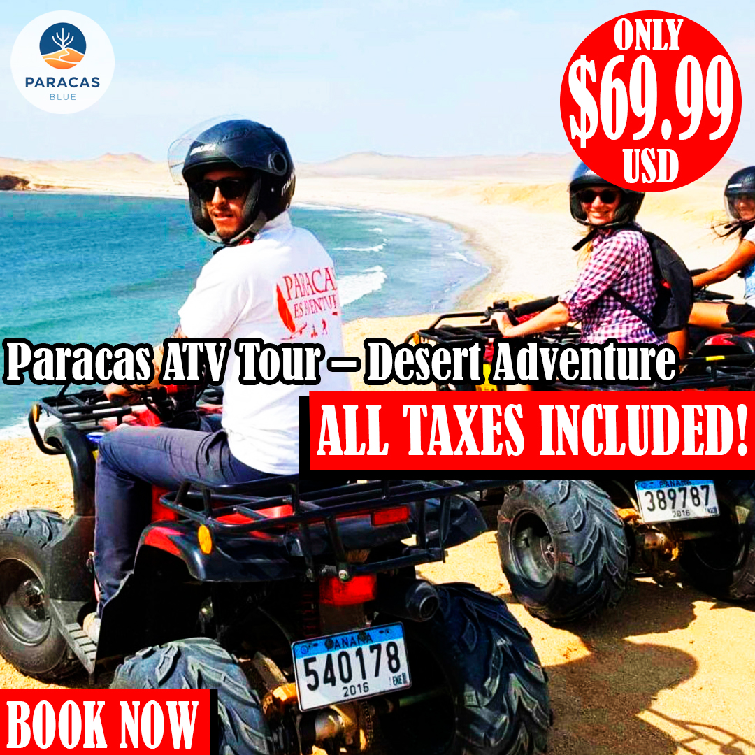 Aventura en Cuatrimotos por la Reserva de Paracas